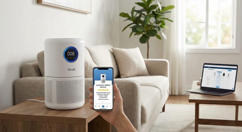 Levoit Core 400S-P Smart Air Purifier Reviews
