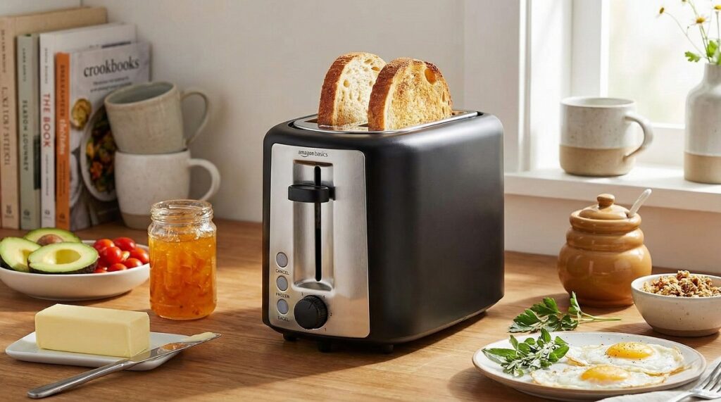 Amazon Basics 2 Slice Toaster Reviews