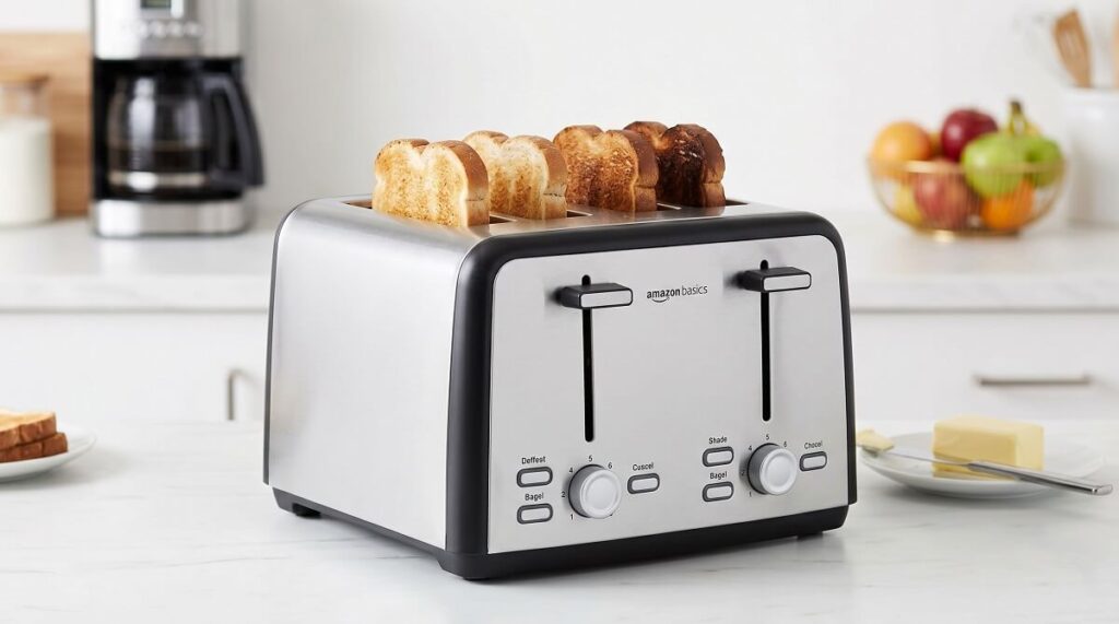 Amazon Basics 4 Slice Toaster