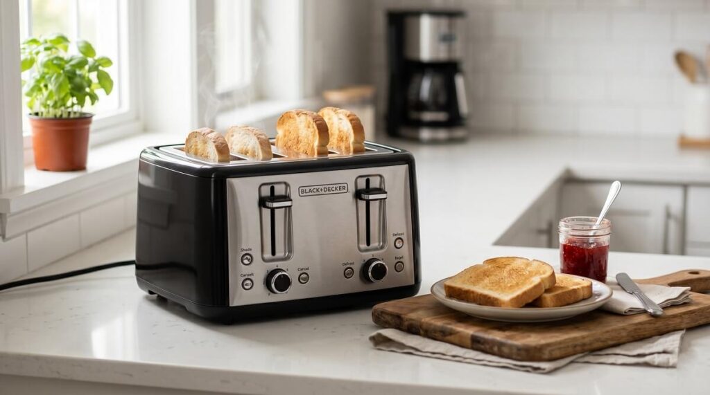 Black Decker 4 Slice Toaster