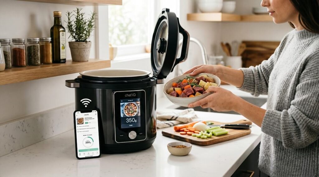 CHEF iQ Smart Pressure Cooker with WiFi and Built-in Scale