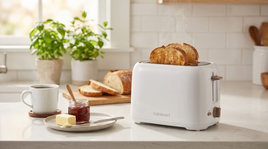 Cuisinart 2 Slice Compact Plastic Toaster