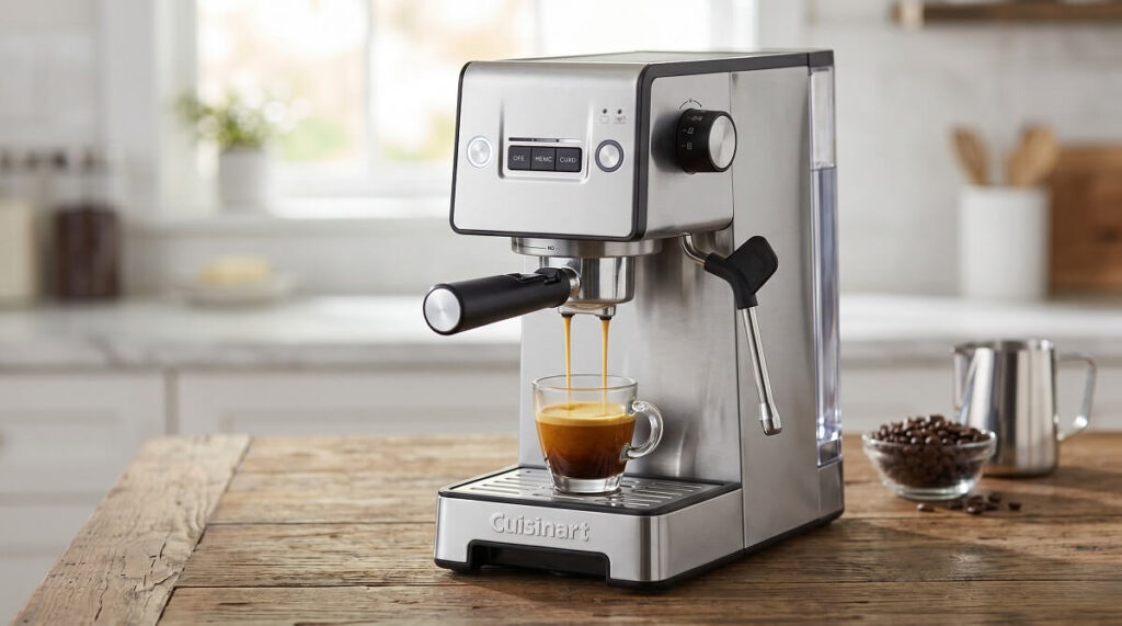 Cuisinart Espresso Bar Slim Coffee Espresso Machine