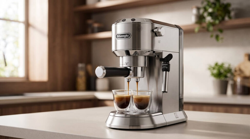 De’Longhi Dedica Duo Compact Espresso Machine