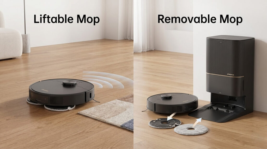 Dreame X40 Ultra Robotic Vacuum with Removable & Liftable Mop