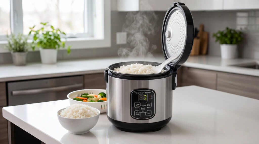 Hamilton Beach 8 cups Digital Programmable Rice Cooker