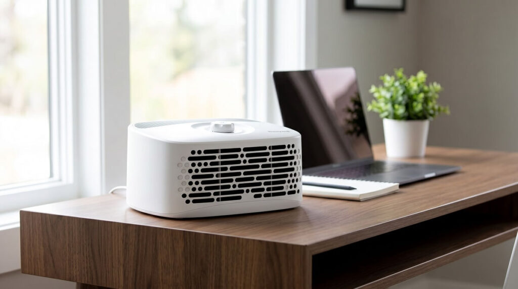 Honeywell Fresher Air Compact Tabletop Air Purifier