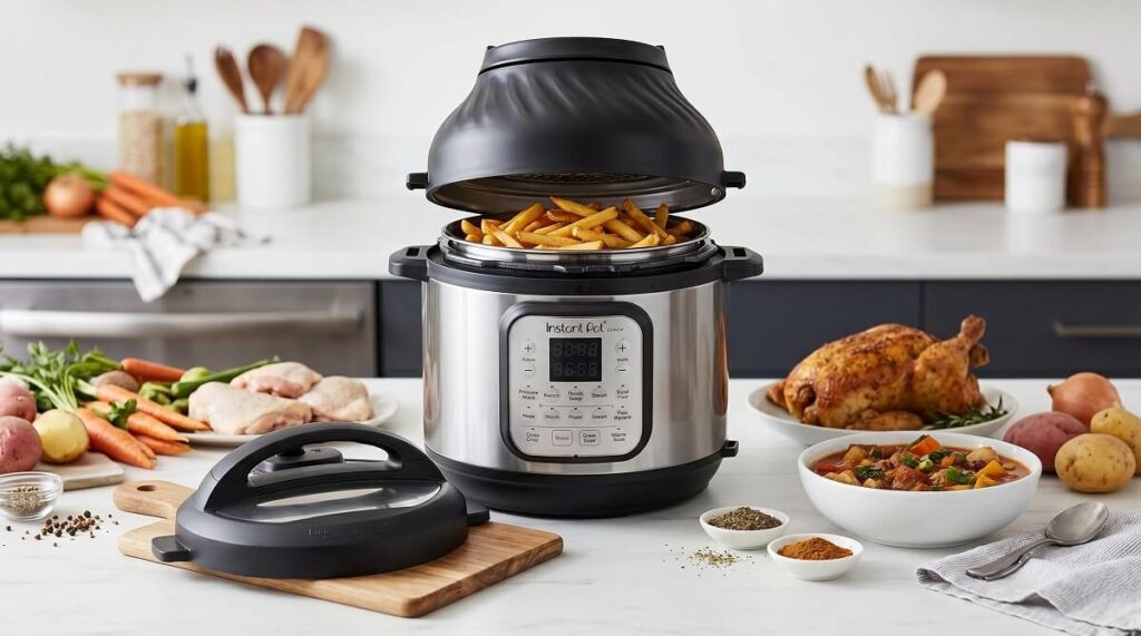 Instant Pot Duo Crisp 11-in-1 Air Fryer and Electric Pressure Cooker
