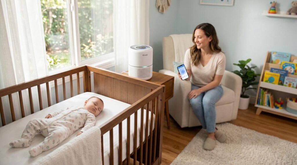 Levoit Sprout Smart Air Purifier for Baby